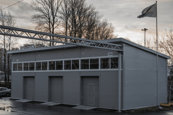workshop for the production of greases